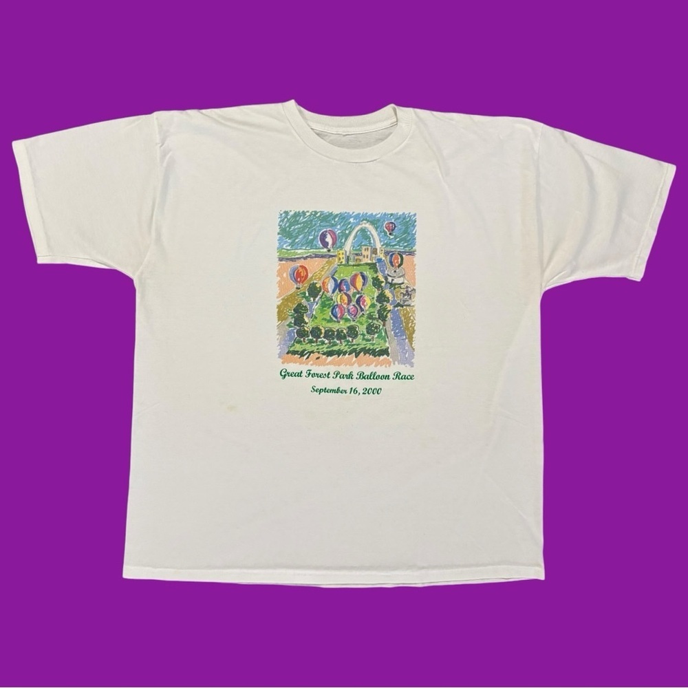 2000 Great Forest Park Balloon Race Tee